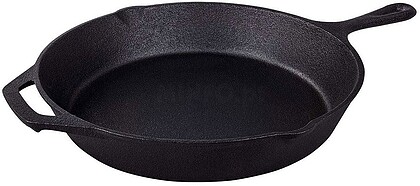 G-62950 : 62950 SARTÉN DE HIERRO FUNDIDO PRECURADO BLACK COLLECTION, Ø30 cm