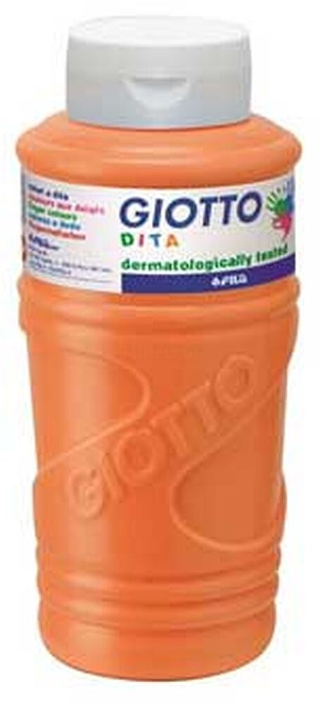Guache Pintura Dedos Giotto Dita 750ml Laranja 160536005