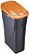 Cubo com Tampa 15L Ecobin com Tampa Laranja 42X31X20CM Mondex G-77315 - imagem 1