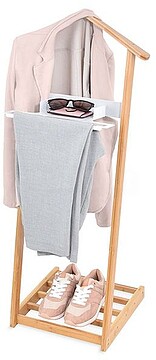 83522 GALÃO DE NOITE BAMBU COM REPIÇA PARA SAPATOS 43,5X34X102CM