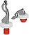Conjunto de 2 tampões de expansão “STOP” METALTEX G-78212: 78212 - imagem 1