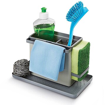 29201 ORGANIZADOR DE PIA TIDY-TEX, CINZENTO, 24 x 12,5 x 14,5 cm