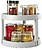 Organizador Giratório 2 Alturas ’GIRO-2’ Ø28x21cm METALTEX G-77352 - imagem 1
