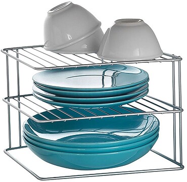 G-77261 : 77261 RINCONERA 3 ALTURAS &rsquo;PALIO&rsquo; 25x25x19cm METALTEX