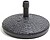 Cesta Superior de Rattan 30 Litros Antracite Ipae Progarden 75368 - imagem 1
