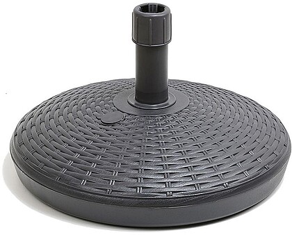 75368 CESTA SUPERIOR DE RATTAN 30 LITROS ANTRACITE IPAE PROGARDEN