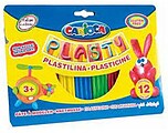 Pacote Carioca de 12 Massas Modeladoras Sortidas - Fácil de Usar - Não Seca - Reutilizável - Cores Vibrantes e Misturáveis - Sem Glúten - Várias Cores CA42691
