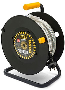 G-30162 30162 TIRA DE LED IP65 15 m, 185 W, 4000 K LUZ DIA, EM ENROLADOR