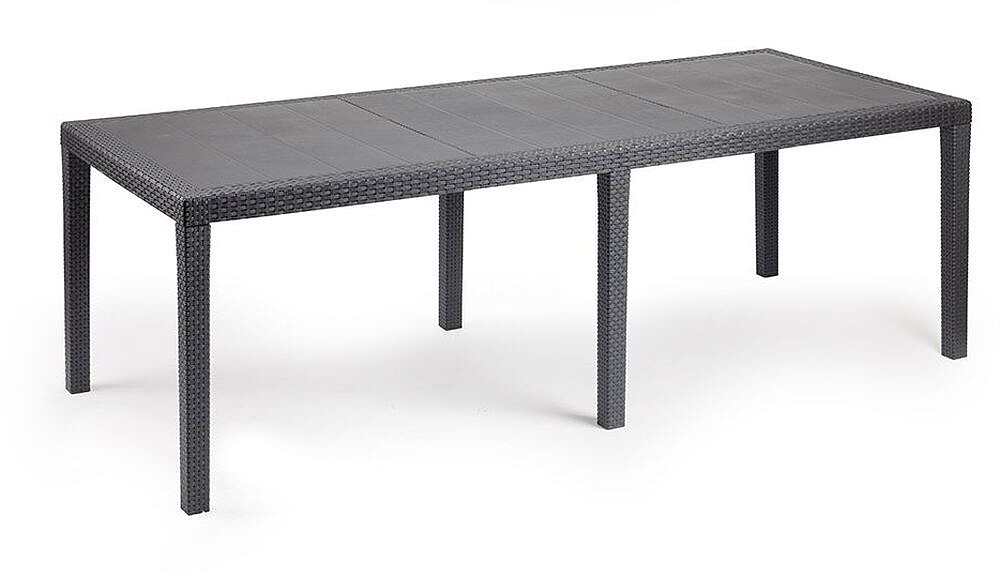 Mesa de Resina Rattan Antropo. PRINCE220x90cm