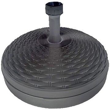 75322 BASE PARASOL 20 LITROS Preto Ø 46X15CM IPAE PRO GARDEN