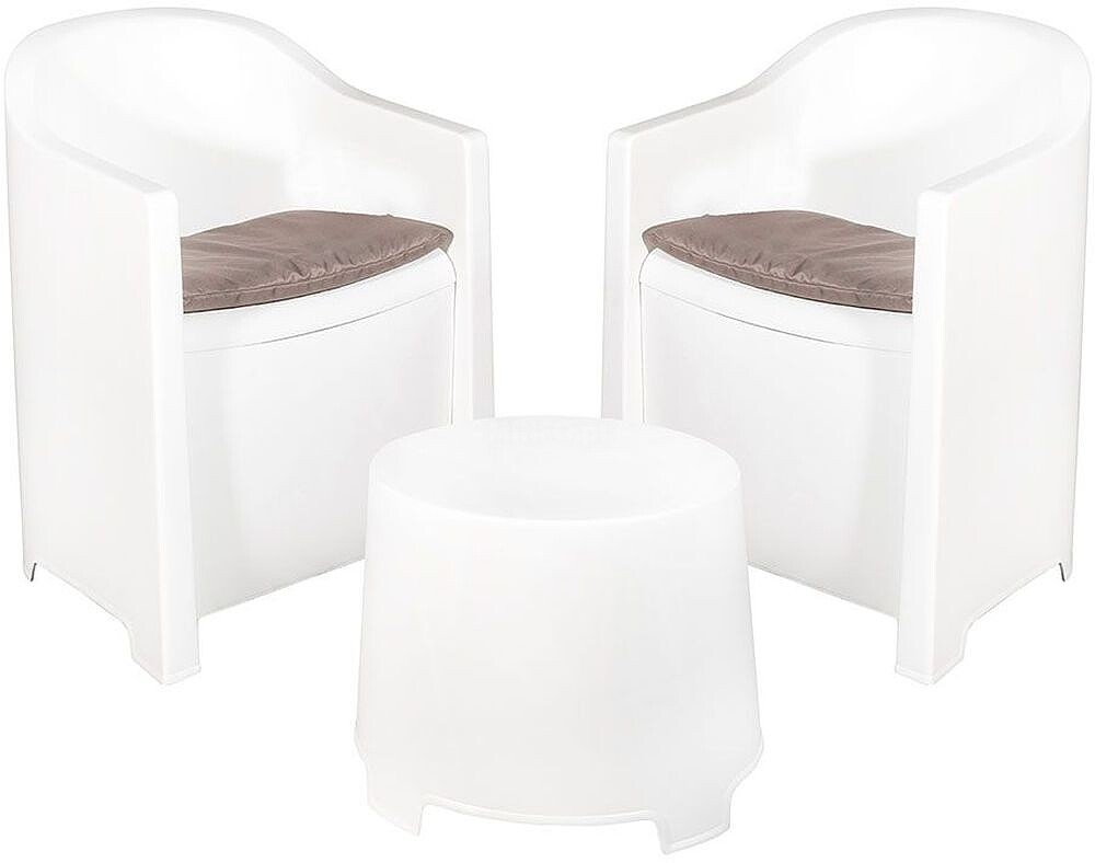 Conjunto Terraça Luna SLUC06BG Ipae Progarden G-75401