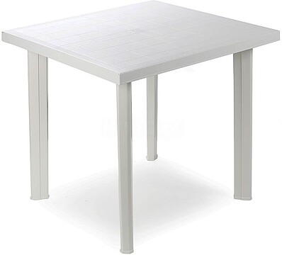 MESA QUADRADA COLOR Branco 80X75X72CM
