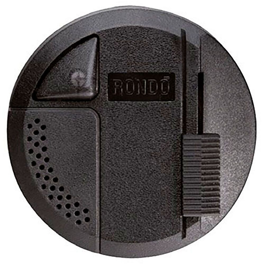 Regulador/Interruptor de Luz de PÉ Redondo 5600/LED 4-100 W Preto G-02401