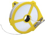 Hilo plastificado cor branca com dispensador Ø4mm x 50m G-74231