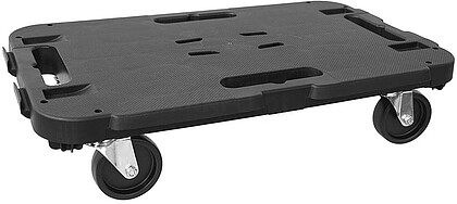 259077 : PLATAFORMA CON RUEDAS, EN POLIPROPILENO 580 X 380 X H 40 MM