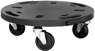 08845 PLATAFORMA COM RODAS, Ø400 x 125 mm