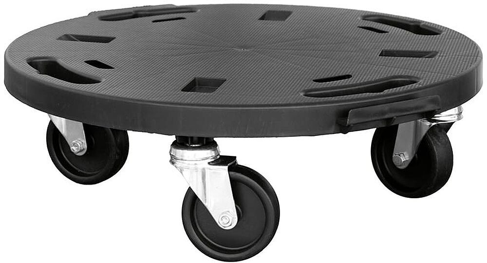 Plataforma com Rodas, Ø400 x 125 mm 08845
