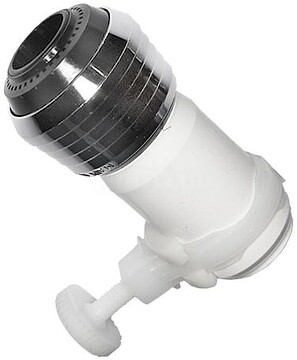 01664 ATOMIZADOR - DUCHA PARA GRIFOS SEM ROSCA 8CM. COM ABRAÇADEIRA
