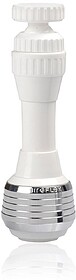 03512 ATOMIZADOR-DUCHA COM ECONOMIZADOR, BRANCO E CROMADO, B...