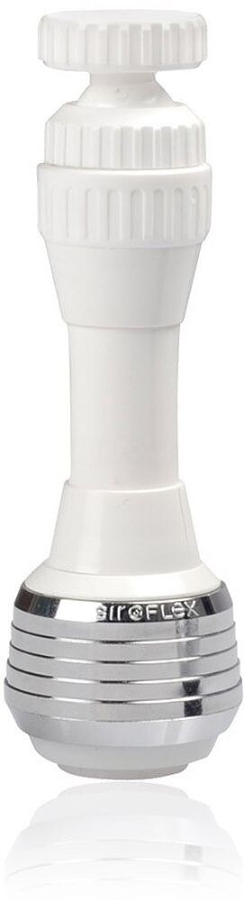 Atomizador-Ducha com Economizador, Branco e Cromado, Blue Line, 11 cm 03512