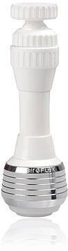 03512 ATOMIZADOR-DUCHA COM ECONOMIZADOR, BRANCO E CROMADO, BLUE LINE, 11 cm