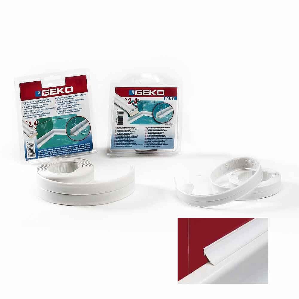 Selo Adesivo PARA LAVABOS Branco 22MMX2,4M 47755