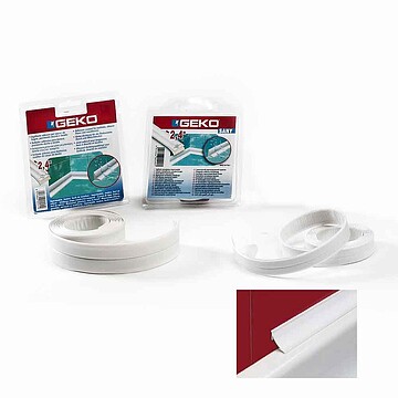 47755 Selo Adesivo PARA LAVABOS Branco 22MMX2,4M