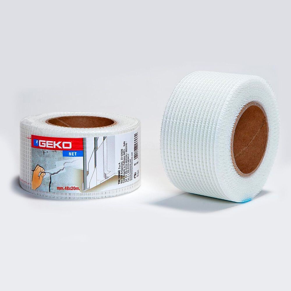 Cinta Adesiva Tapagrietas 48MM X 20M para Grandes Fissuras e Junções de Painéis de Gesso 47441