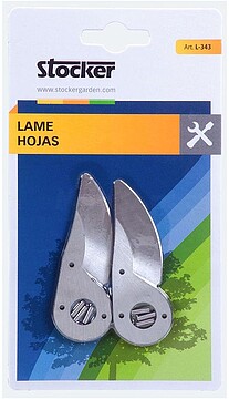 FOLHAS PARA TESOURA 2 PÇS, EM BLISTER, PARA ART. 79001, 79002. STOCKER