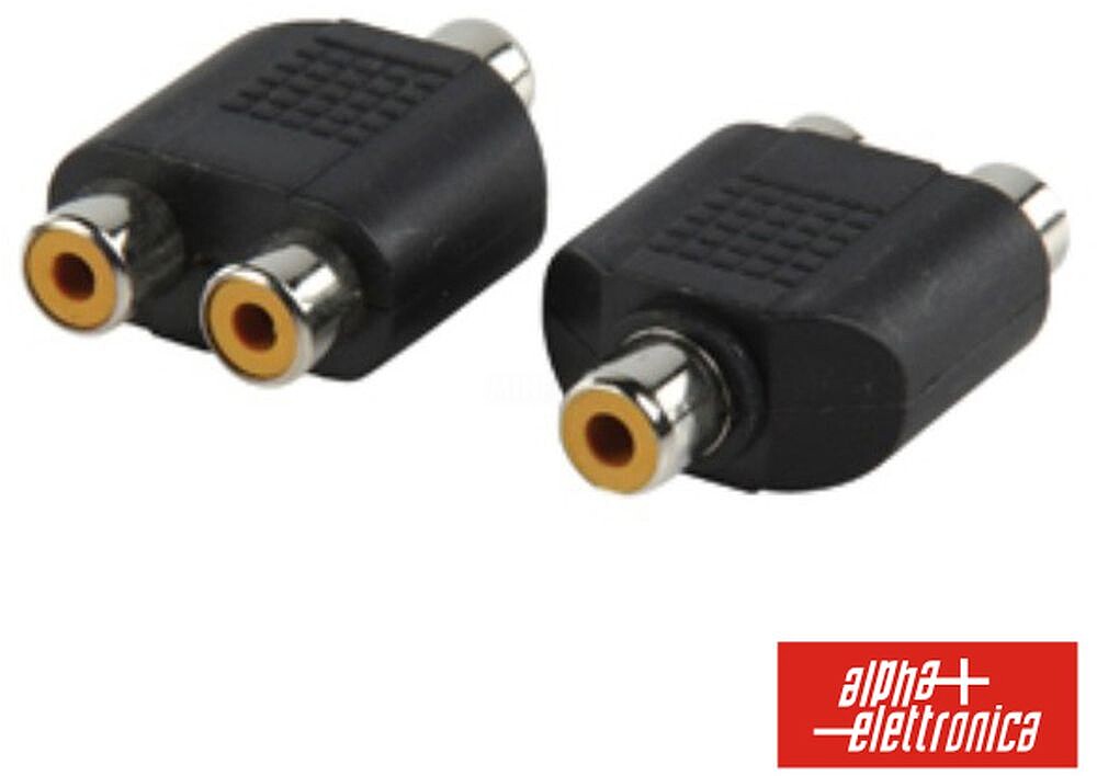 Ficha Adaptadora Rca Fêmea/ 2 Rca Fêmea G-70-840