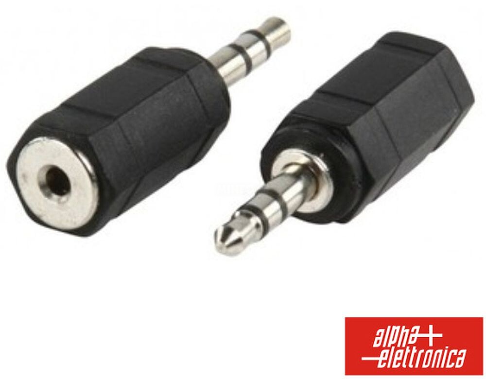 Ficha Adaptadora Jack 3.5MM Macho/ Jack 2.5MM Fêmea ST G-70-006