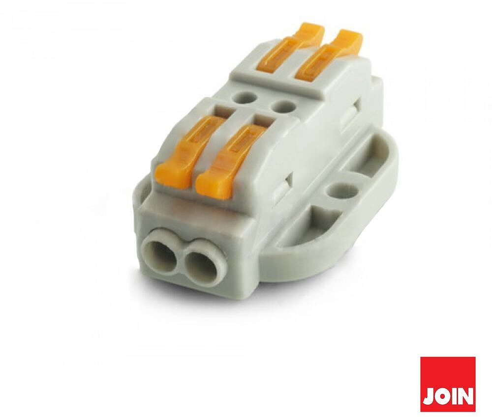 Ligador De Pressão 2 Condutores 0.08 - 4mm² JOIN G-542-22-1