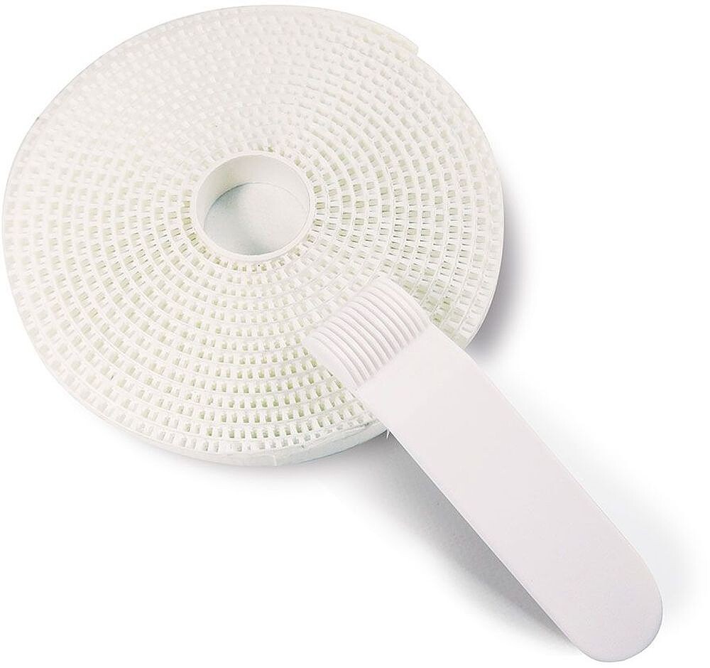 Cinta Adesiva Branca para Malha Mosquiteira de Fibra de Vidro e Alumínio, 500 cm G-47031