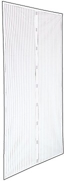G-06195 : 06195 MOSQUITEIRO MAGNÉTICO BRANCO 140 x 240 cm, 2 unid. (70 x 240 cm)