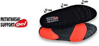 80475 PLANTILLA METATARSAL SUPPORT GEL TALLA 45 COFRA
