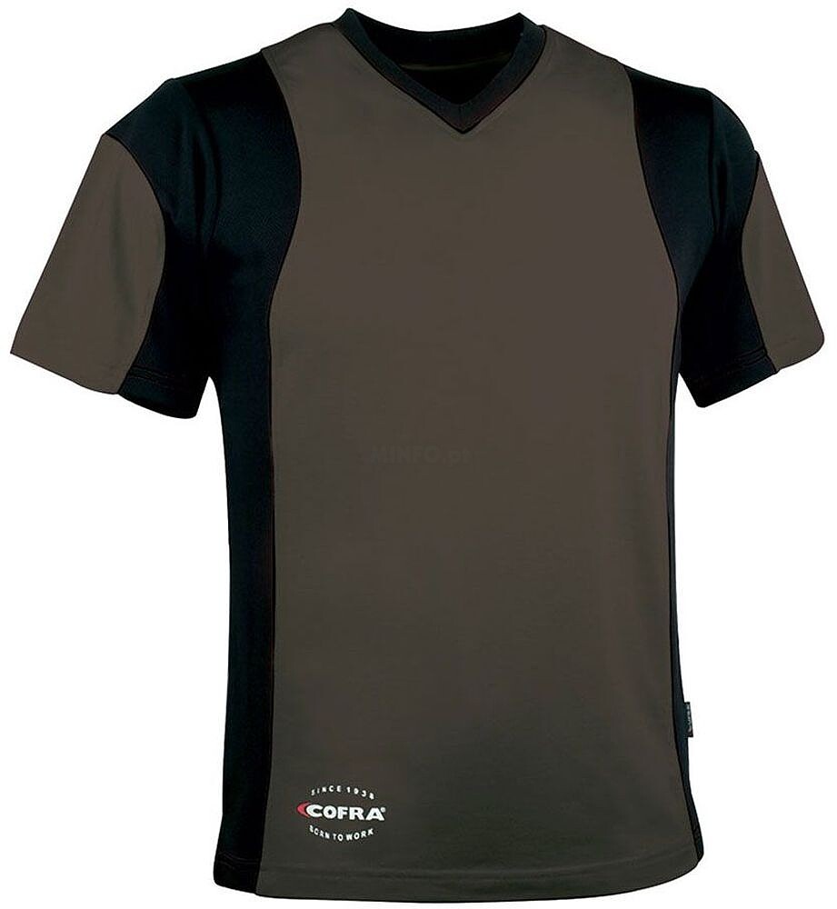 Camiseta Java Fango/ Preto Cofra Tamanho XXL 80509