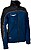Mulher Cazadora Forro Polar Rider Azul Marinho Preto Cofra Tamanho L 80600 - imagem 1