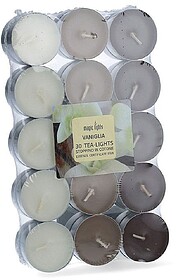 83930 VELAS PERFUMADAS BAUNILHA 30UNI. MAGIC LIGHTS