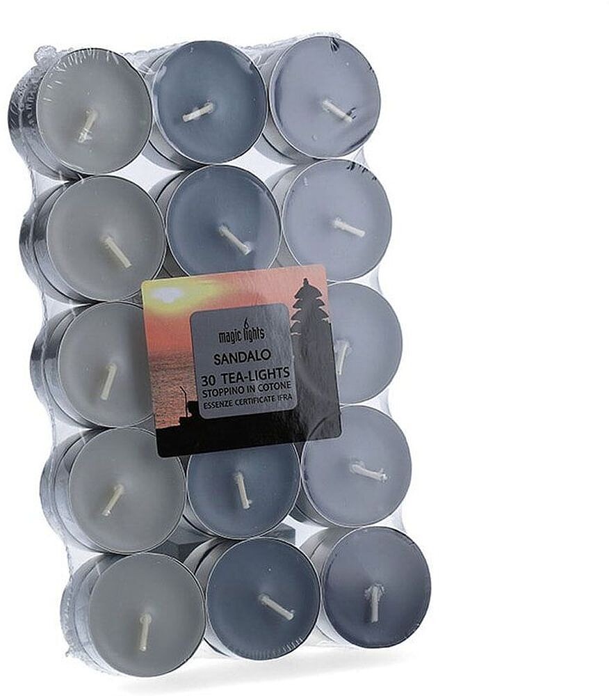 Velas Perfumadas de Sândalo 0UNI. Magic Lights 83931