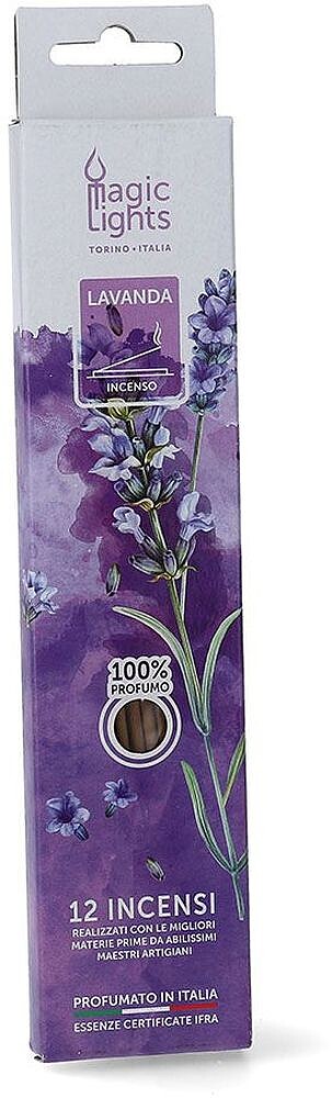 Barrinhas de Incenso 12 Unidades. Lavanda G-95747