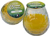 Vela Citronela em Cristal Ø9,5 Al.10,5cm Magic Lights G-84058
