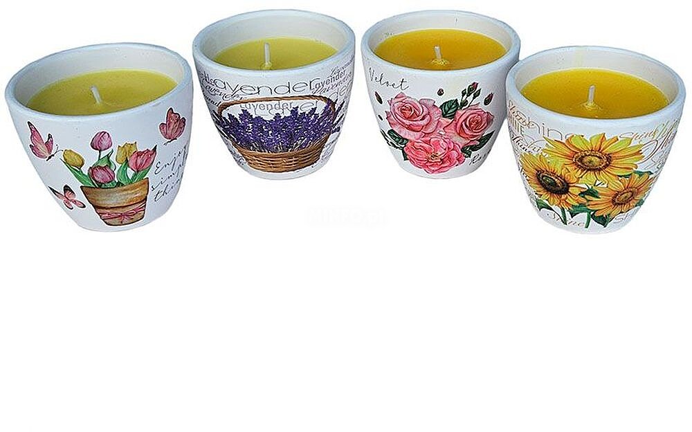 Vela Citronela Terracota “Provencal”, Modelos Variados G-06378