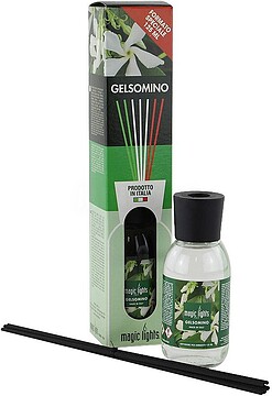 DIFUSOR DE AROMA MIKADO FLORES BRANCAS 125ML. MAGIC LIGHTS
