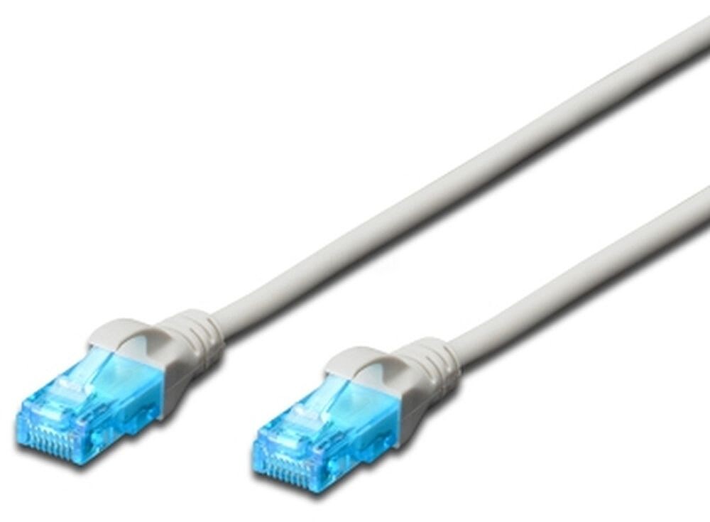 Patch Cable CAT 5e UTP 1.0mt grey EW-5U-010