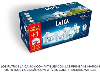 76518 PAQUETE DE FILTROS 5+1 LAICA