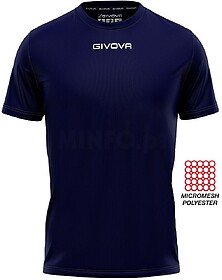 CAMISETA GIVOVA ONE MICROPERFURADA - Marinho S