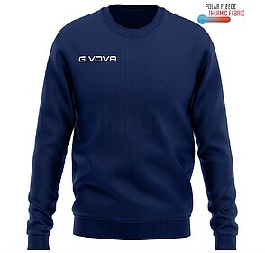 SWEAT GIVOVA ONE GOLA REDONDA - Marinho 3XS