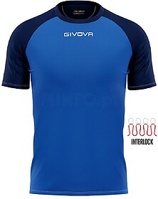 T-SHIRT GIVOVA CAPO - Royal/Marino XL