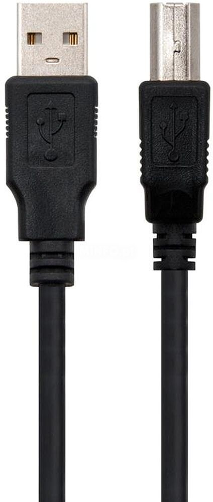 Cabo USB 2.0 A to B M/M, AWG30, 1.0 m EC1060