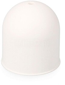 G-44300 : 44300 FLORÃO DE TETO COR BRANCA Ø7 x 7cm